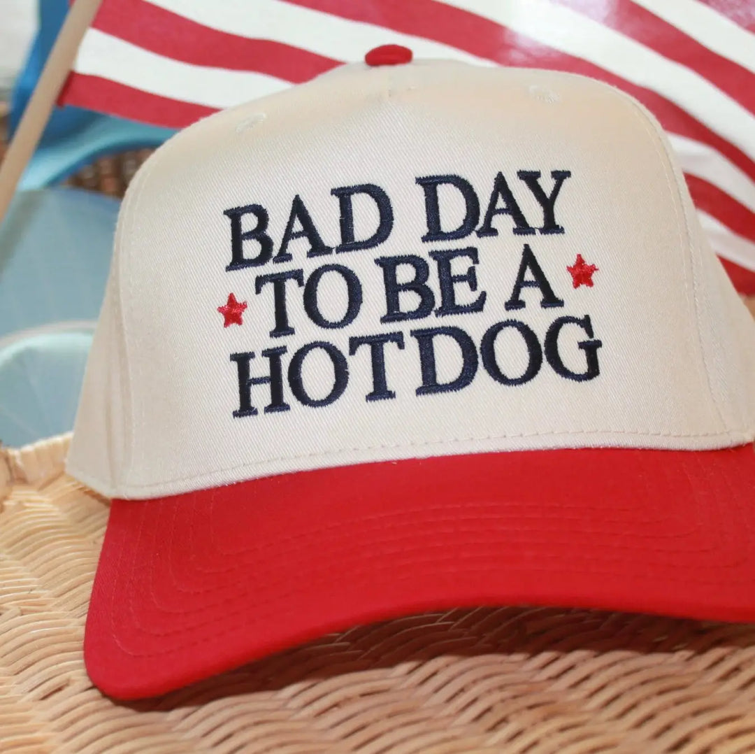 Bad Day To Be A Hotdog - Red/Natural