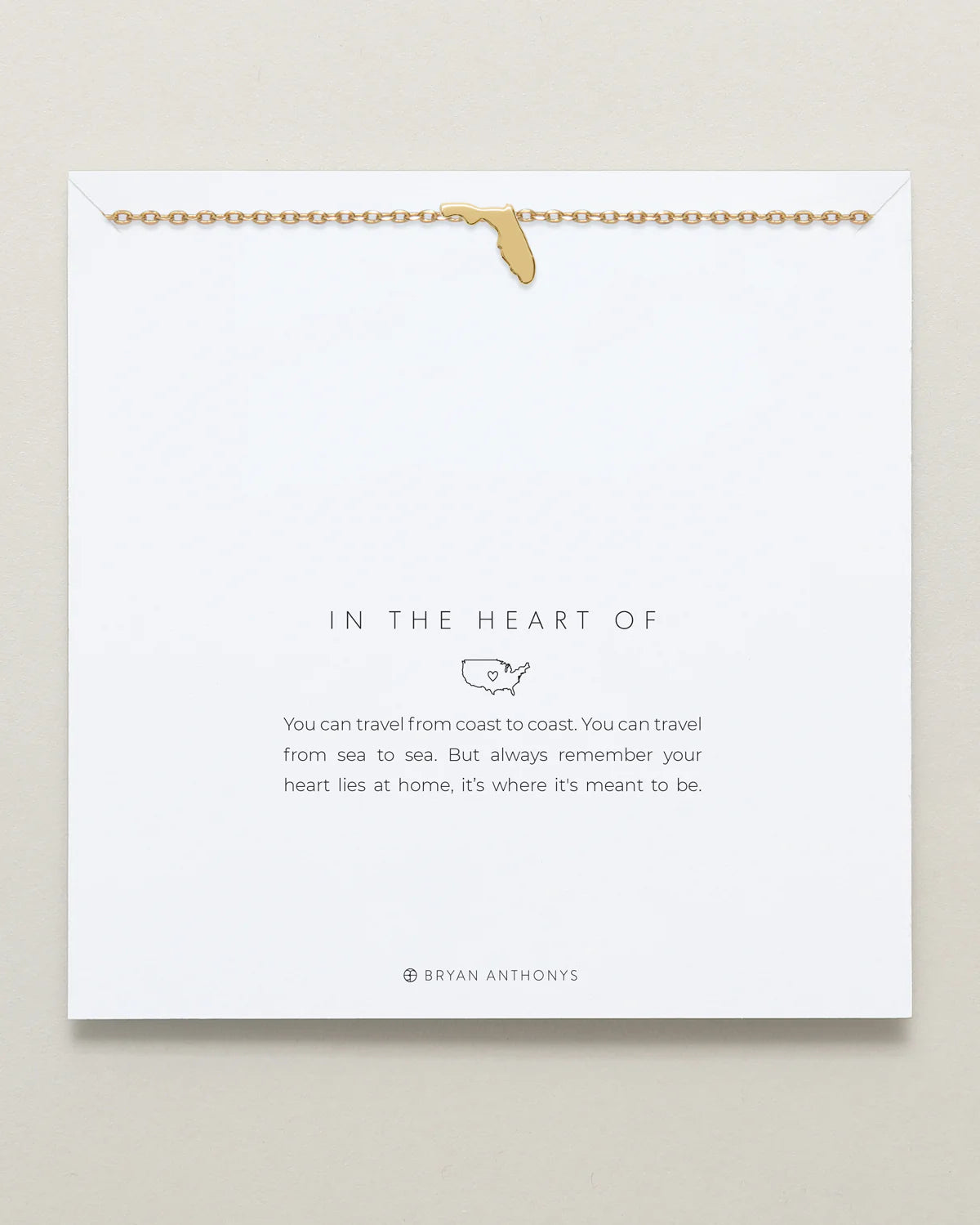 In the Heart of Florida Necklace