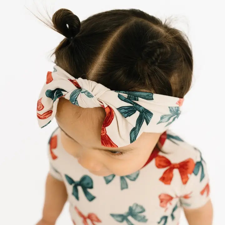 Patriotic Bows Bamboo Headband