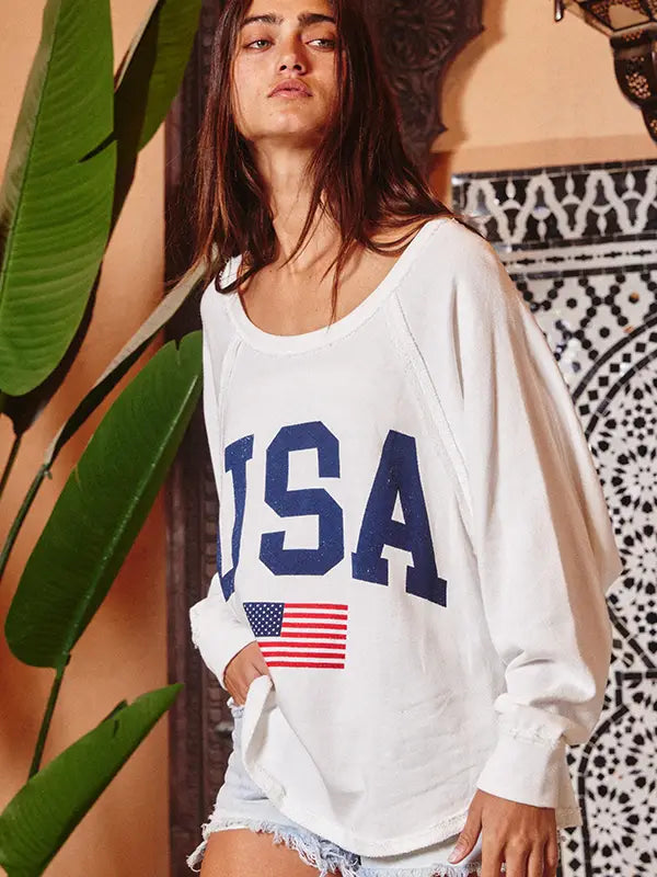 USA Graphic Pullover
