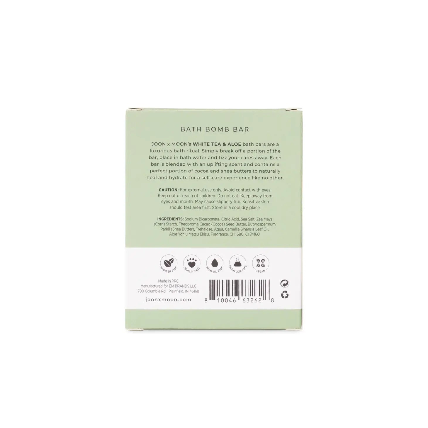 White Tea & Aloe Bath Bomb Bar
