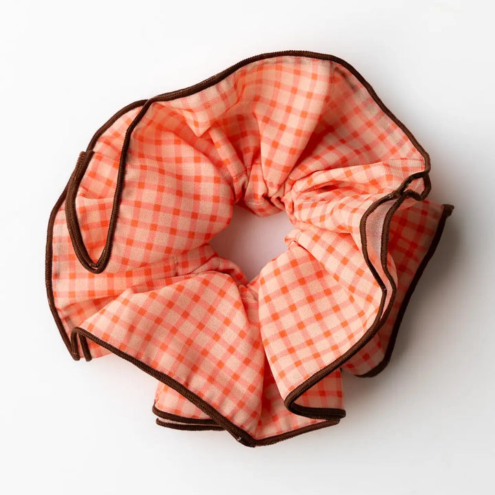 Girlhood Plaid Corset Scrunchie