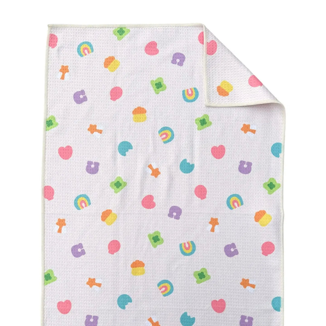 Rainbow Luck: Double-Sided Hand Towel