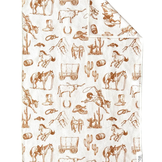 Western: Double-Sided Hand Towel