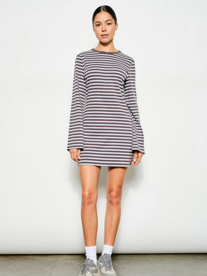 Mira Striped Mini Dress