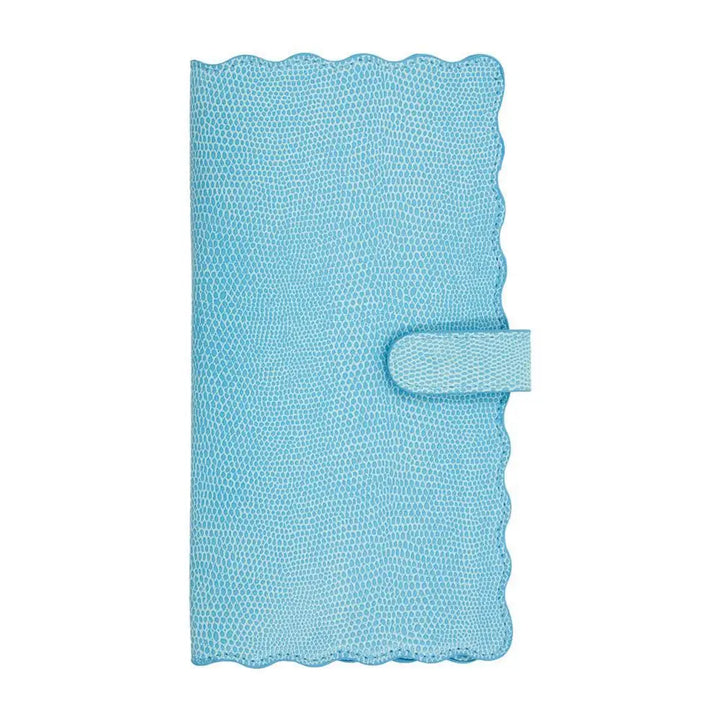 Lizard Scallop Travel Wallet