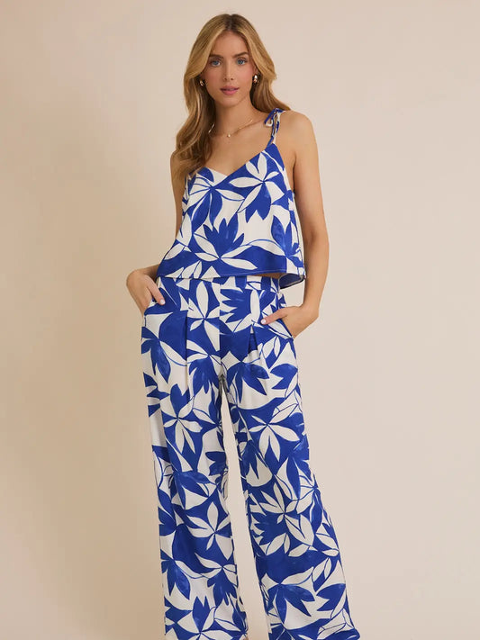 Leaf Print Tank Top