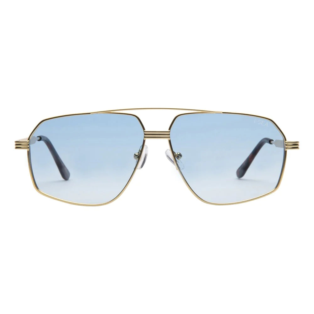 Bliss GOLD / BLUE GRADIENT LENS - Polarized Sunglasses