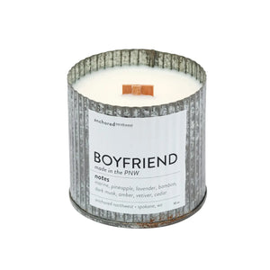 Boyfriend Woodwick Candle