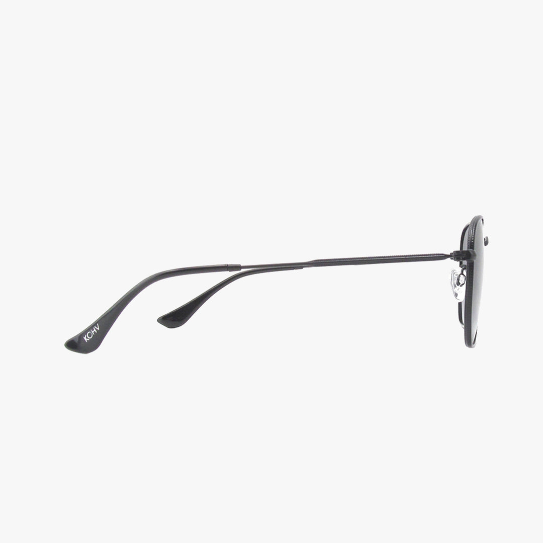 BILLIE MIDNIGHT Polarized Geometric Metal Fashion Sunglasses