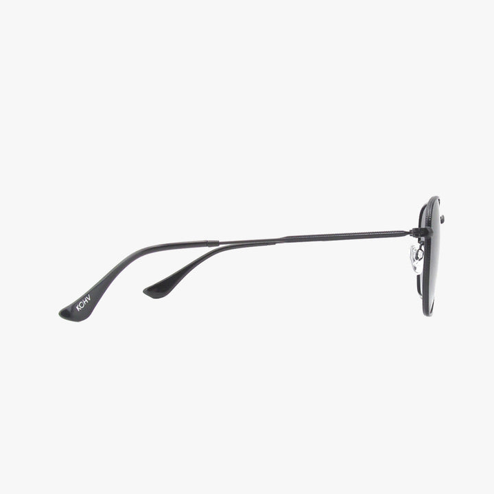 BILLIE MIDNIGHT Polarized Geometric Metal Fashion Sunglasses