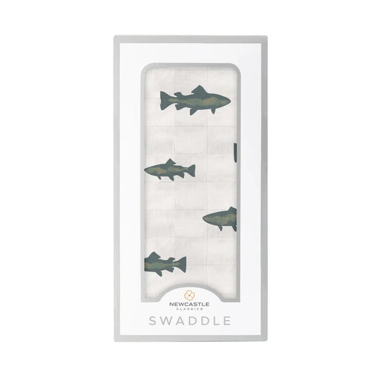 Gone Fishing Swaddle