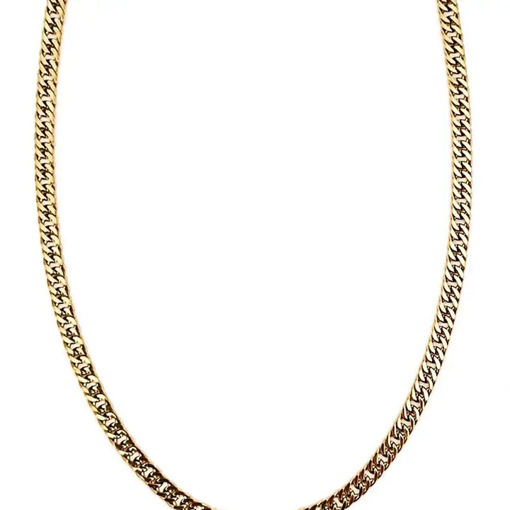 Della Cable Snake Everyday Chain Necklace