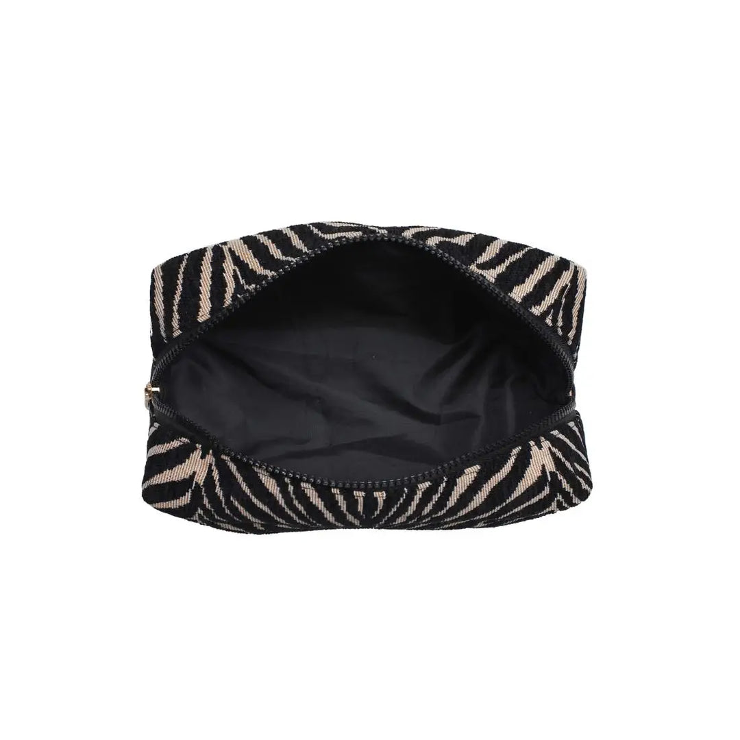 Zebra Cosmetic Pouch