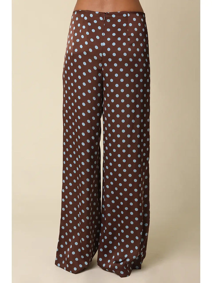 Coco Polka Dot Wide Leg Pants