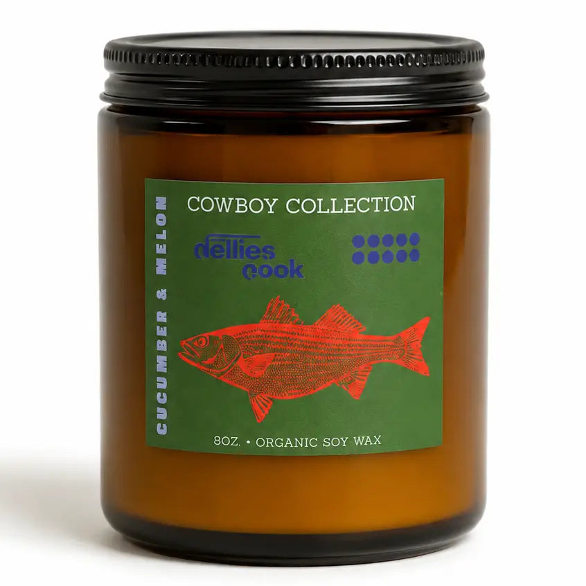 Cowboy Cucumber Melon Candle