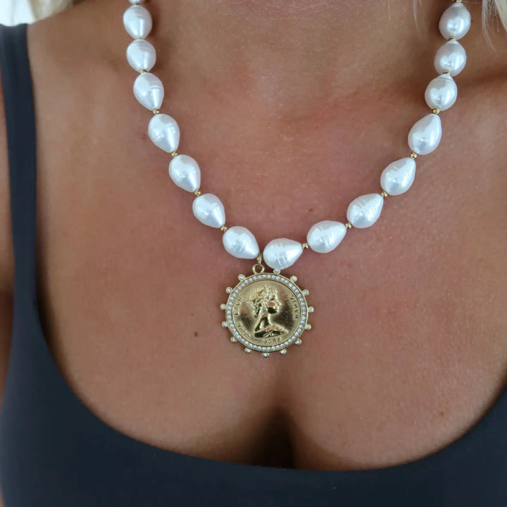 Gia Coin Necklace