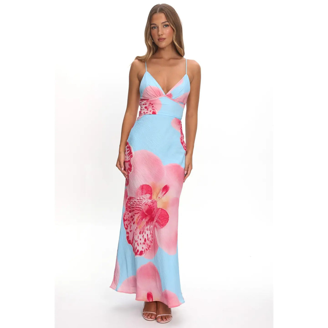 Moana Floral Maxi Dress