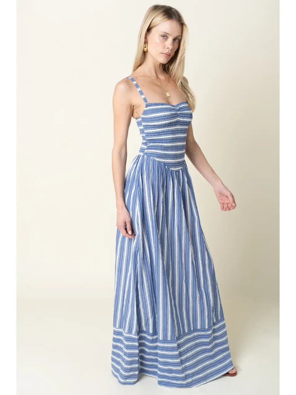Camila Striped Maxi Dress