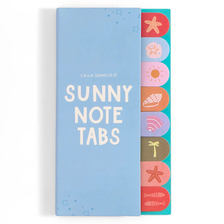 Sunny Beach & Coastal Sticky Note Tabs