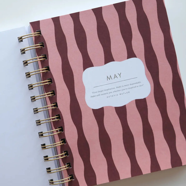 2027 Pocket Planner | Periwinkle Wave