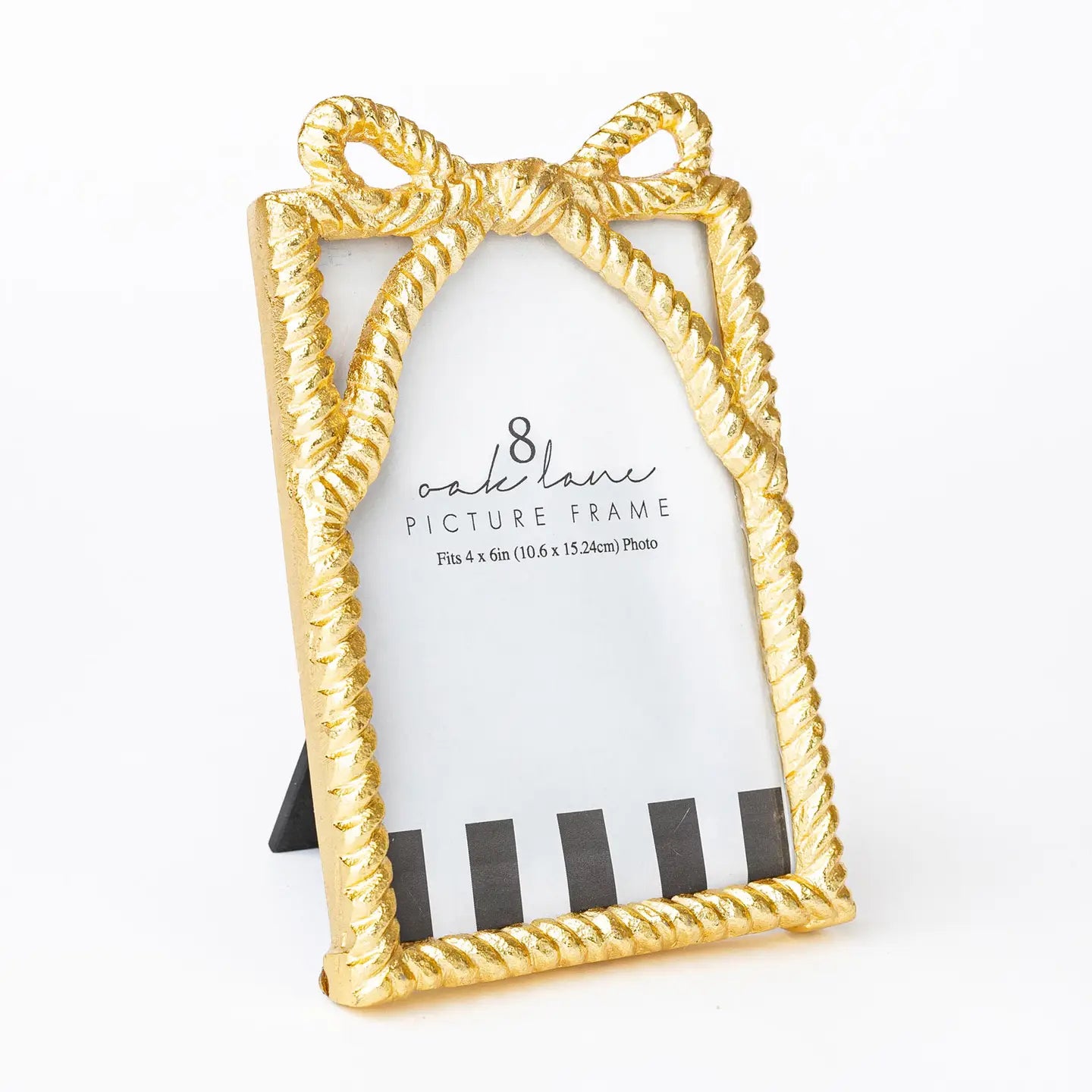 Gold Bow 4x6 Picture Frame
