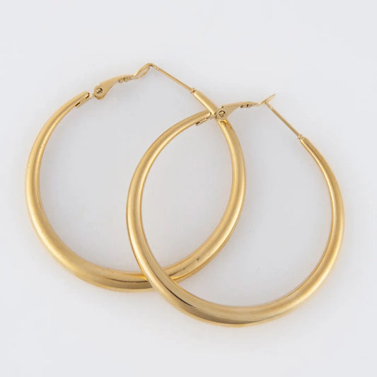 Chunky Hoop Earrings