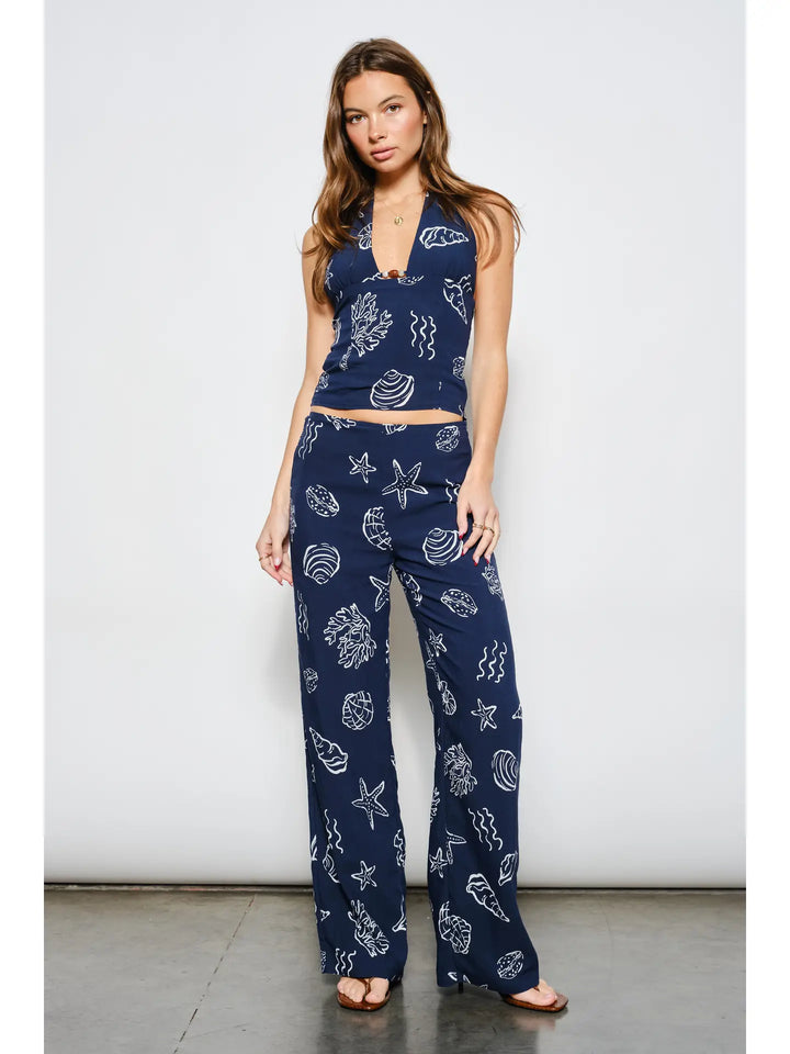 Sammy Shell Halter Top