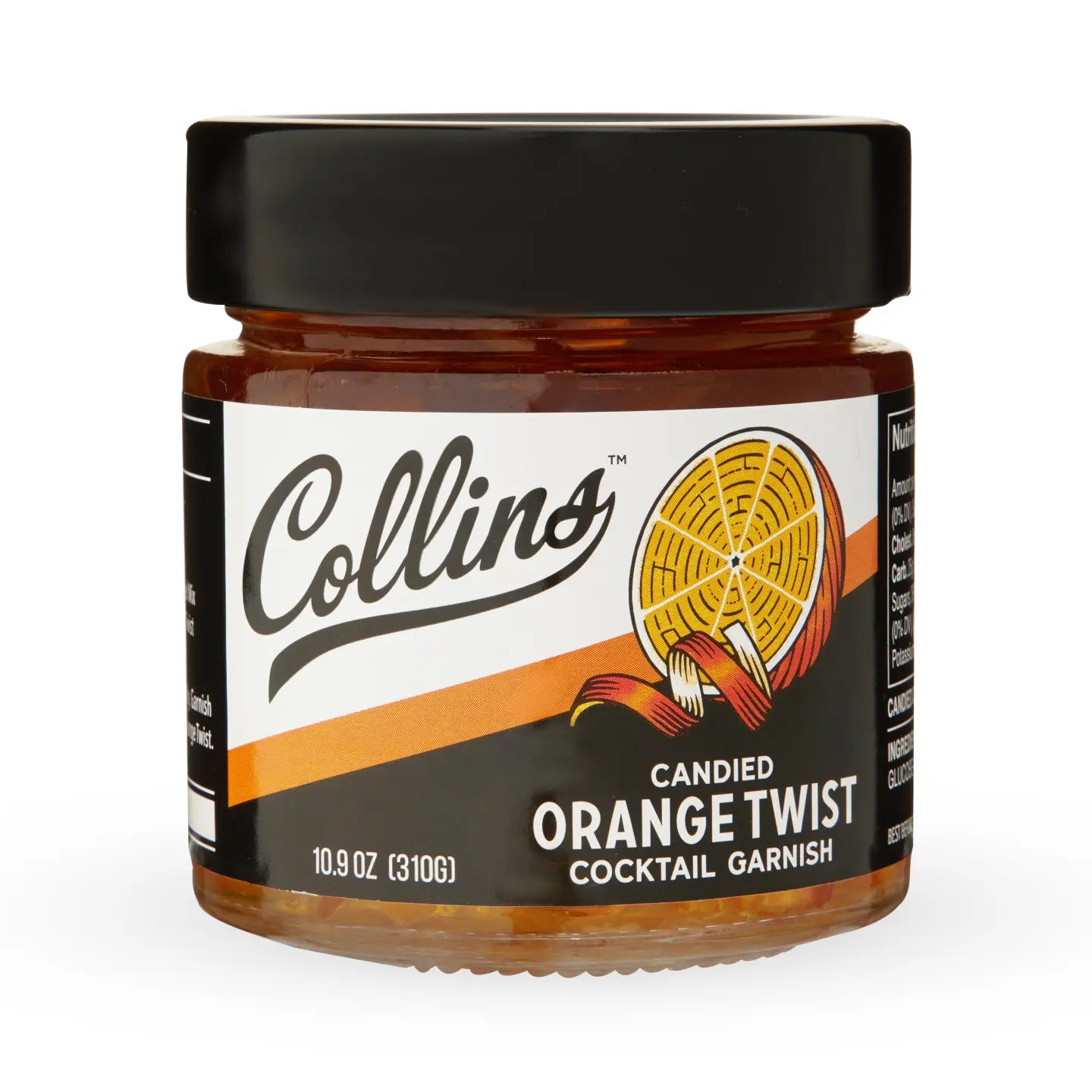 Collins Orange Twist in Syrup 10 oz