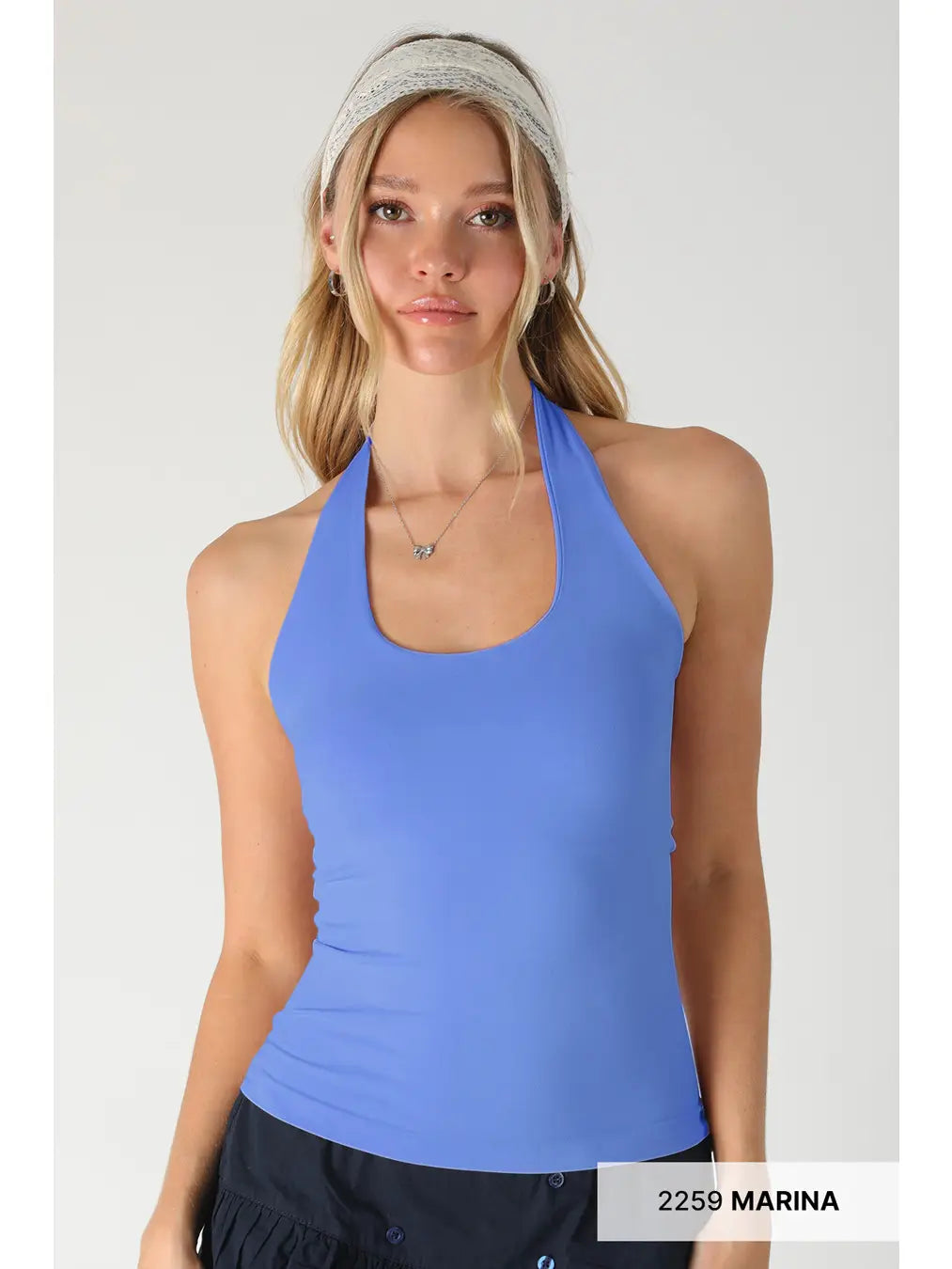 Clean Line Halter Top