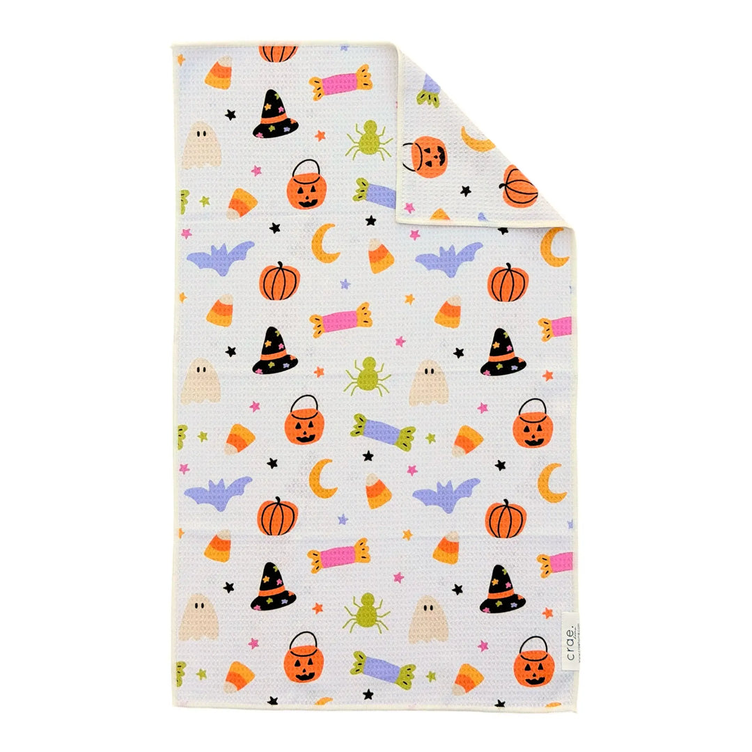Trick-Or-Treat Scatter: Double-Sided Hand Towel
