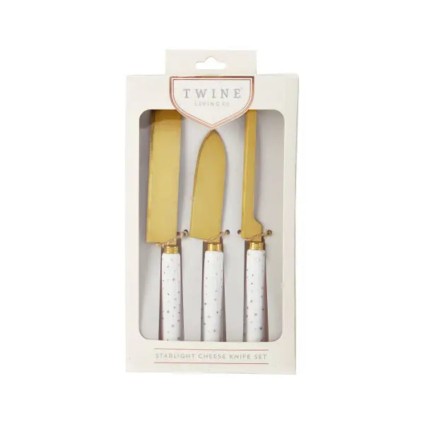 Starlight Cheese Knife Set By Twine®
