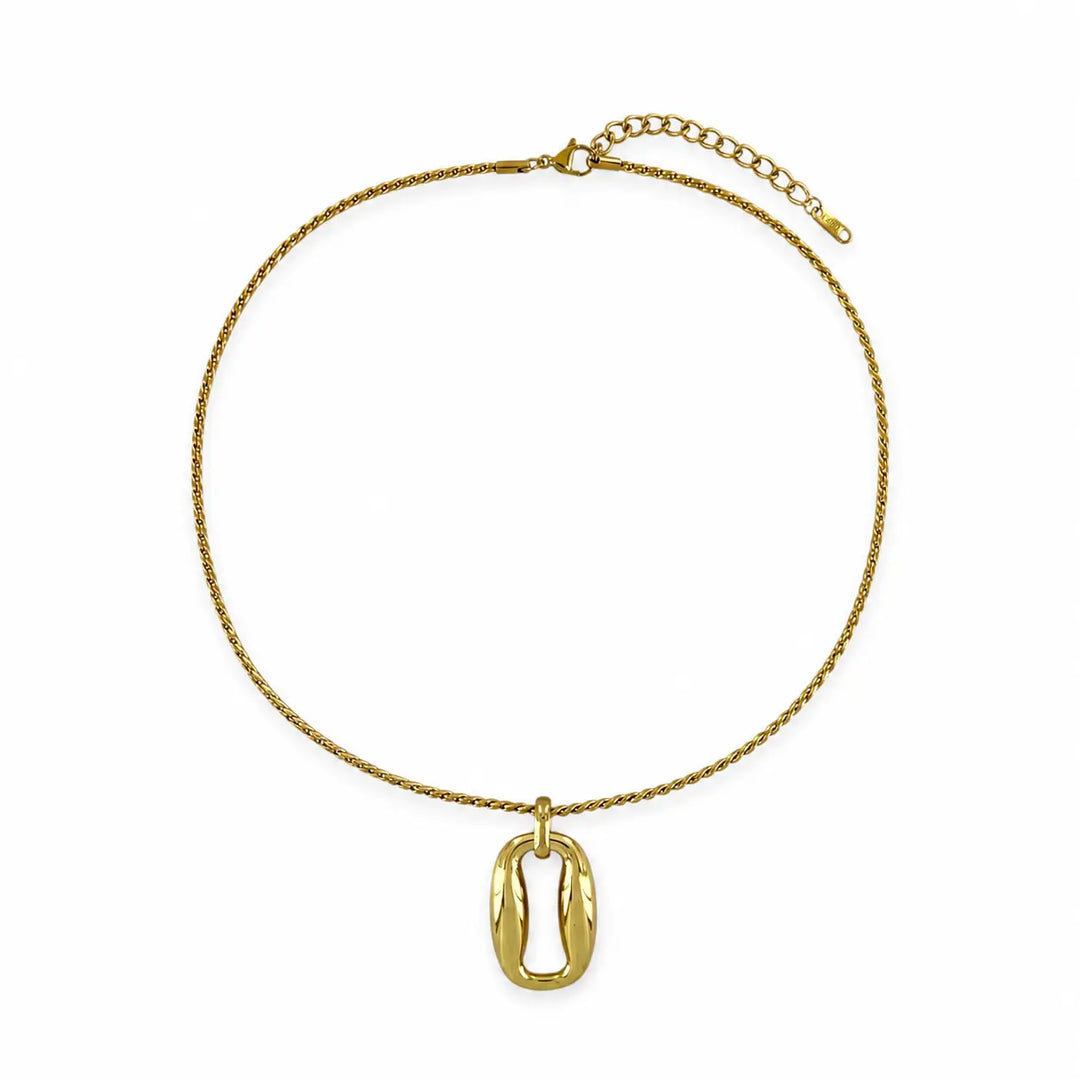 Abstract Water Resistant Necklace
