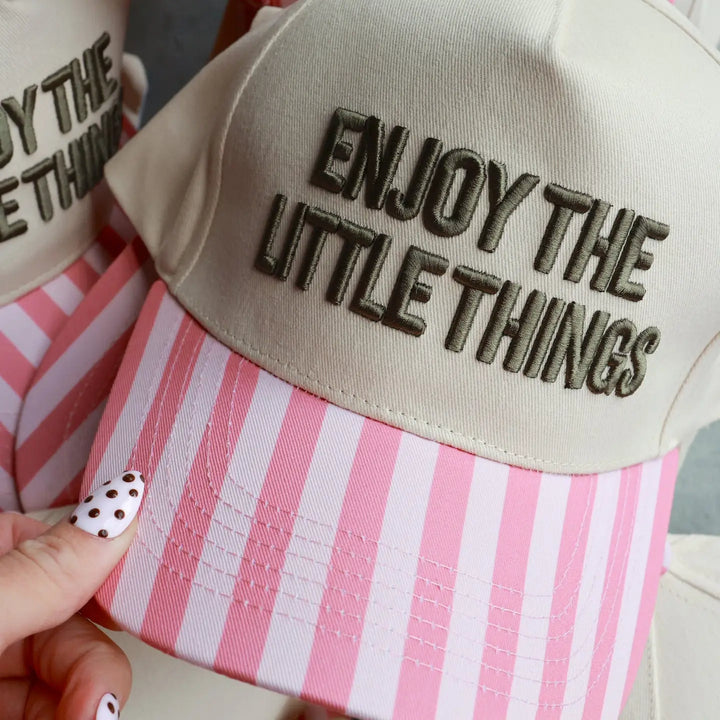 Enjoy the Little Things Trucker Hat