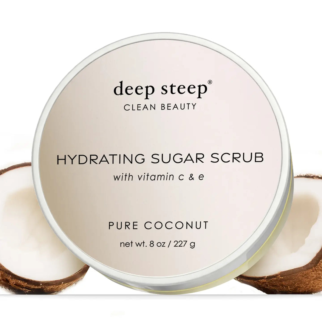 Pure Coconut Exfoliating and Smoothing Sugar Scrub 8oz
