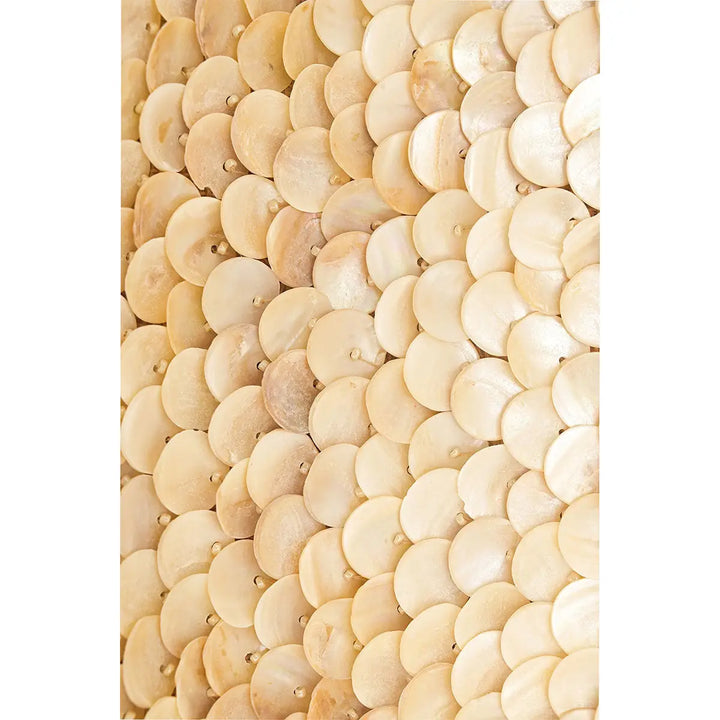 Rainbow Shell Beaded Tote