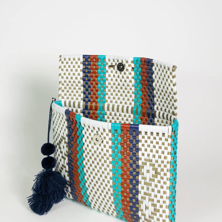 Turquoise Treasure Clutch