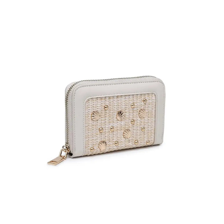 Seashell Woven Wallet
