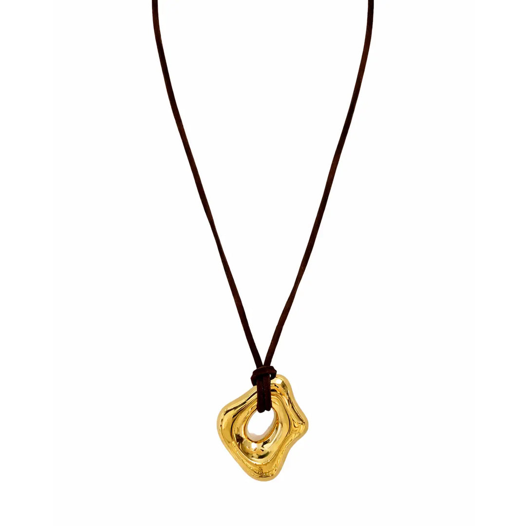 Sage Cord Necklace