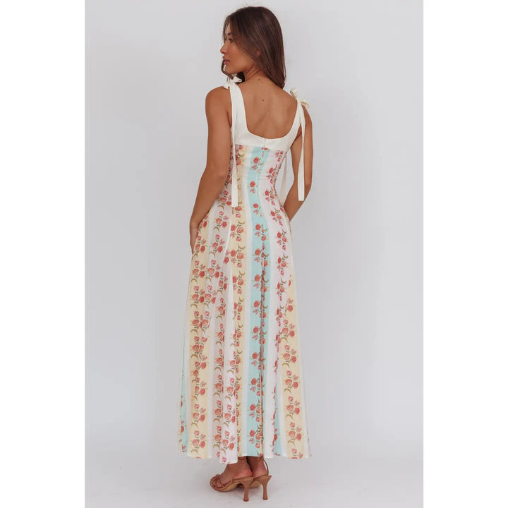 Romantic Floral Maxi Dress