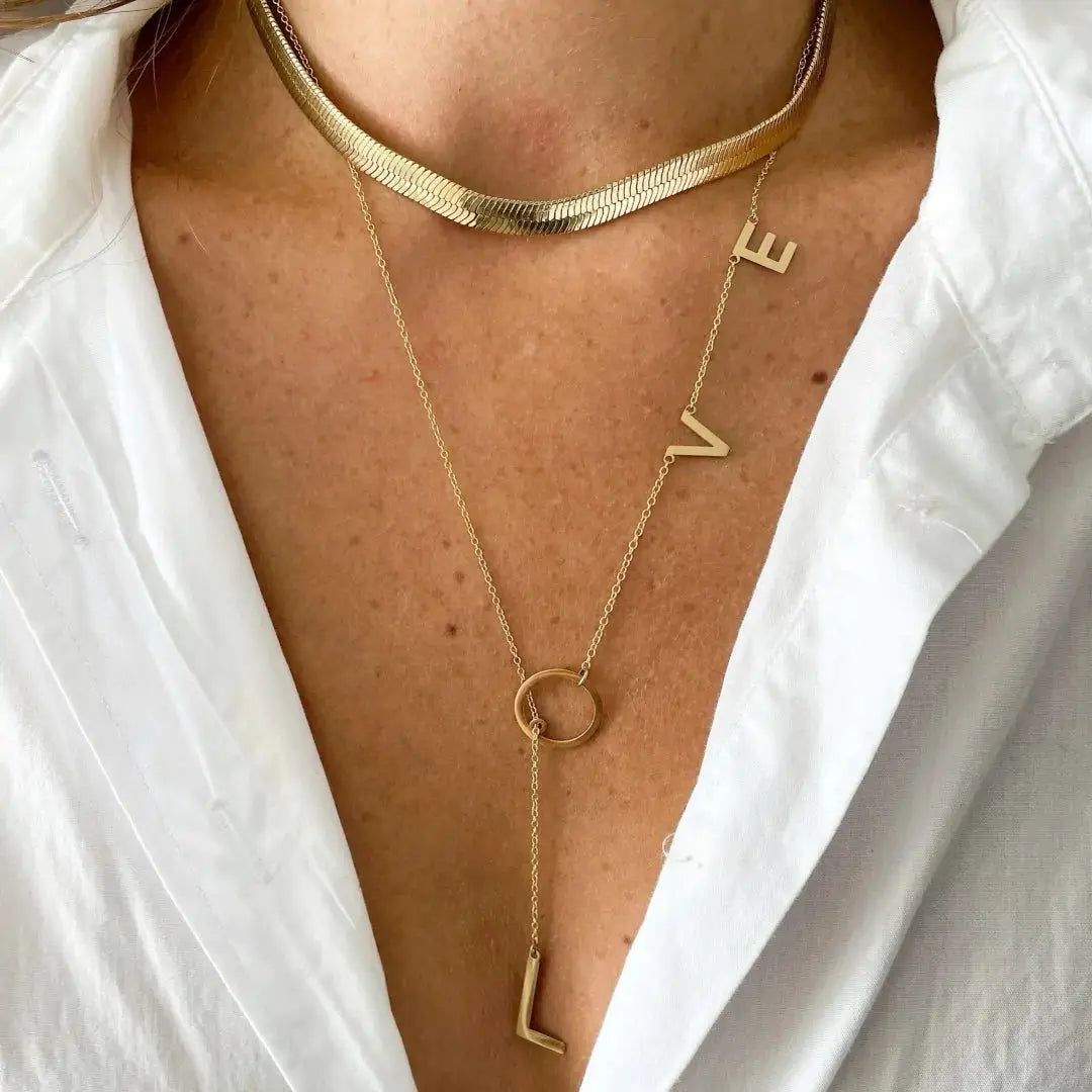 Love Lariat Necklace