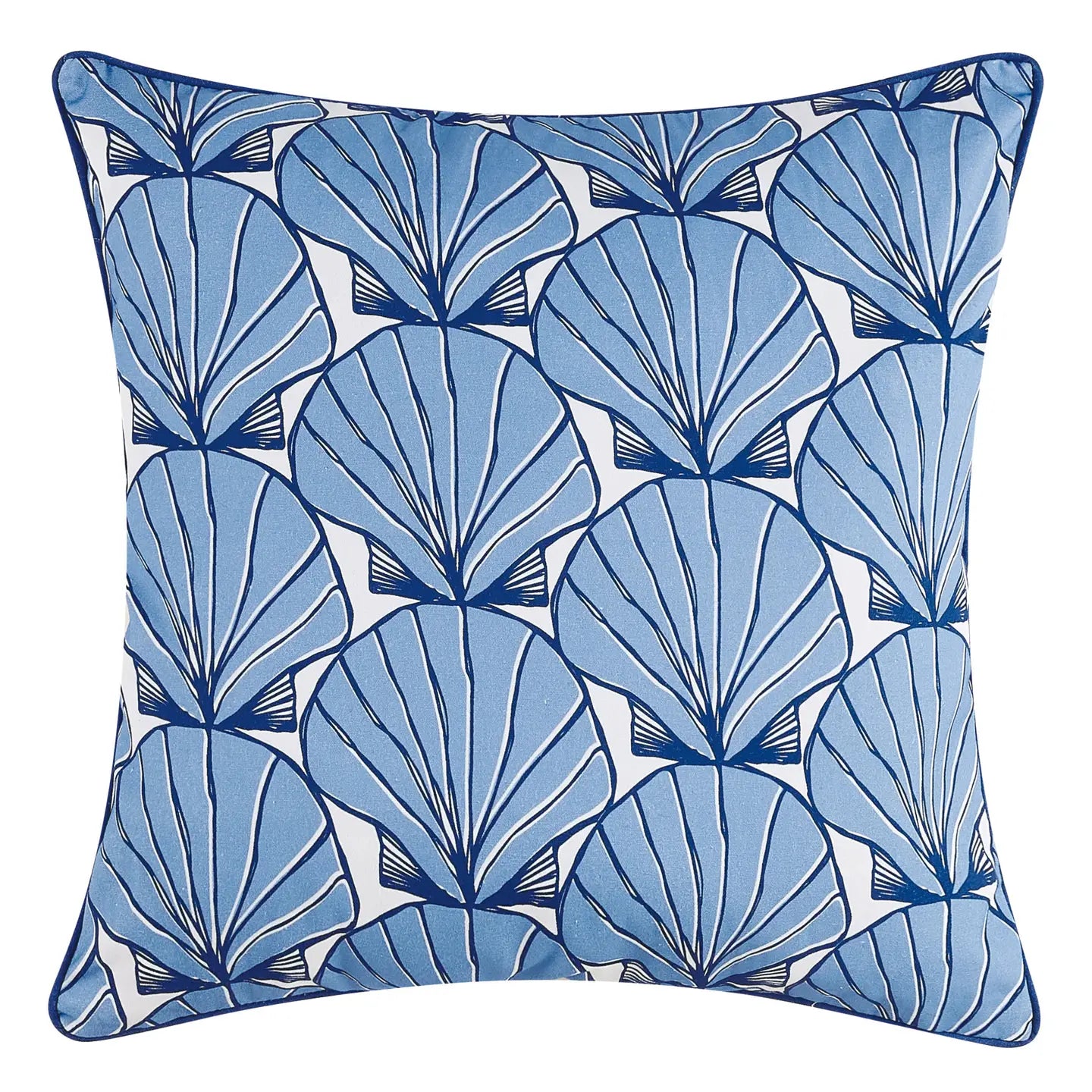 Seashells Patterned Pillow