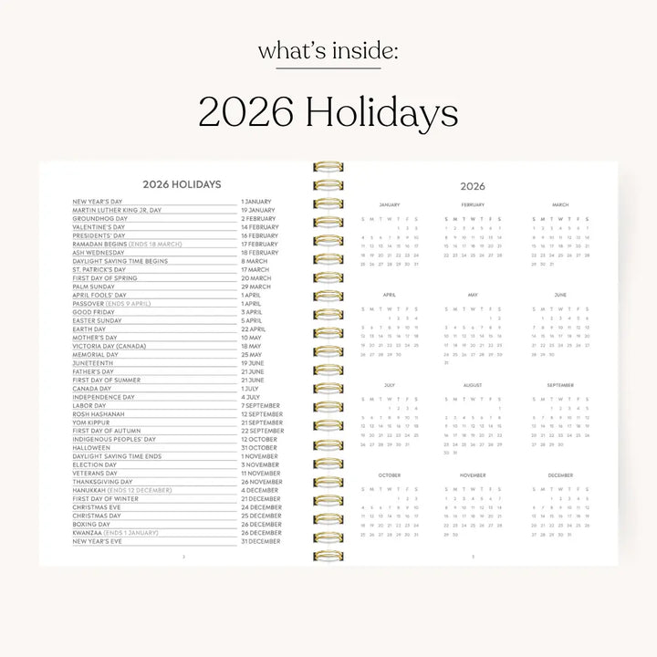 Forget Me Nots 2027 Yearly Planner