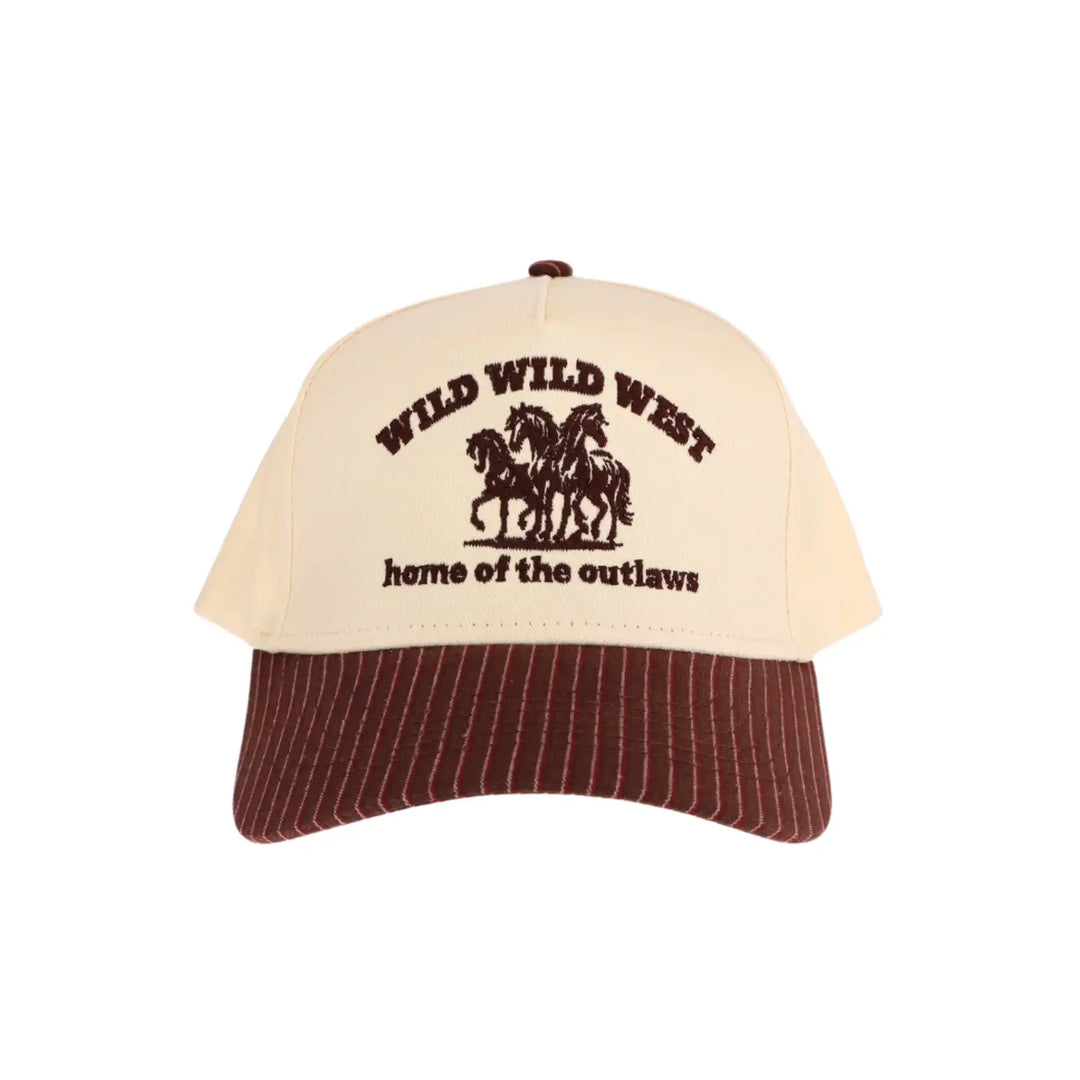Wild Wild West Embroidered Trucker Hat