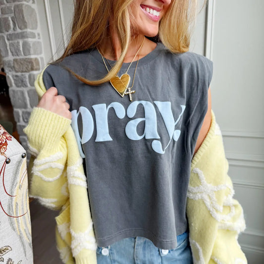 Pray Puff Muscle Tank