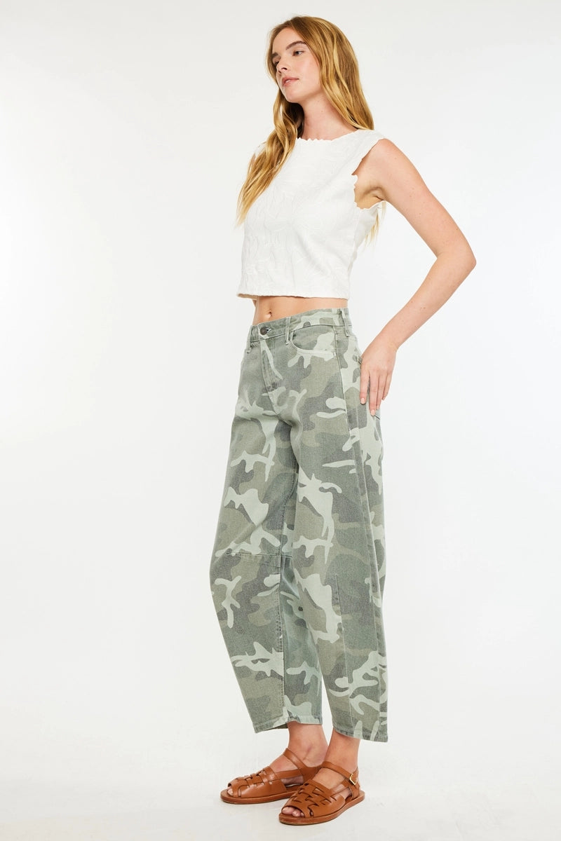 High Rise Camo Print HORSESHOE-