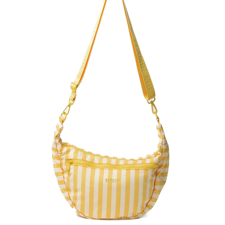 Sunbeam Stripe Crescent Bag | Brixley