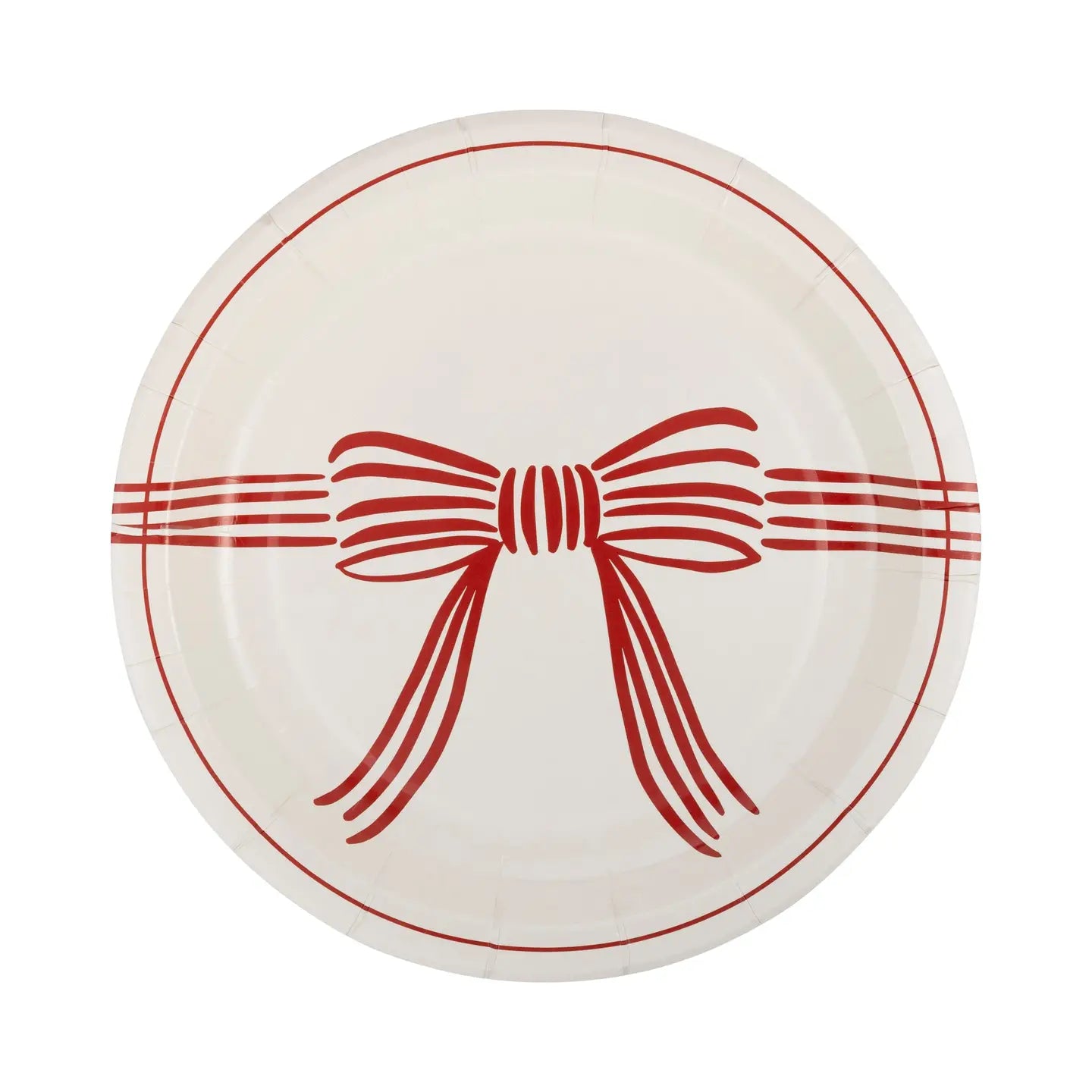 Red Bow Plate