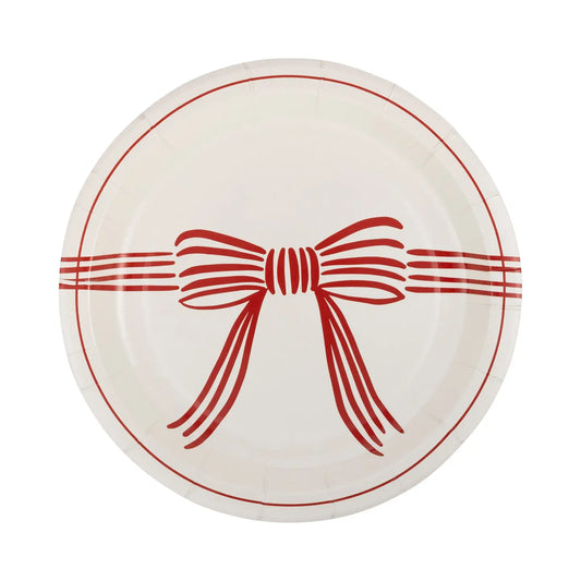 Red Bow Plate