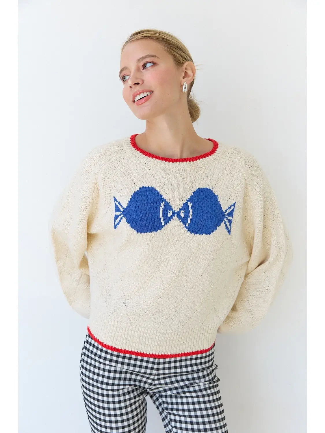 Kissing Fish Sweater